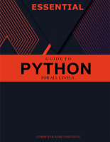 Essential Guide to Python for All Levels (2024 Collection.pdf